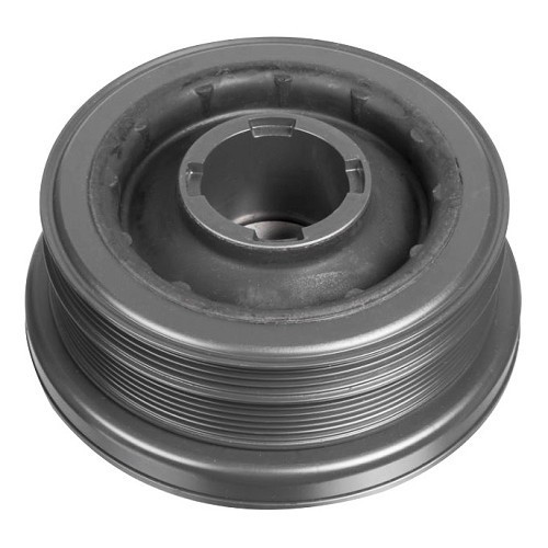  Poulie damper pour BMW Série 3 E46 Berline Touring 330d 330xd et Coupé Cabriolet 330cd phase 2 (08/2002-08/2006) - moteur M57D30TU - BH27521 