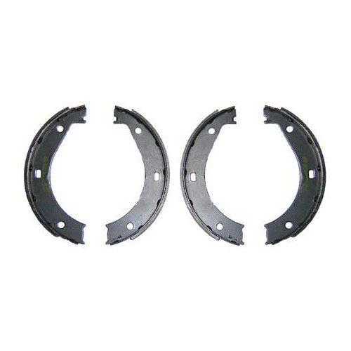  Juego de 4 zapatas de freno de mano para BMW Serie 3 E36 y Serie 5 E28 E34 - Mecatechnic selection - BH29104 