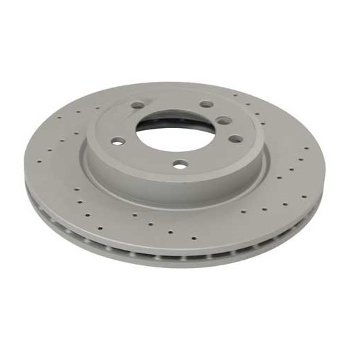 Disques de frein avant ventilés percés 300x22mm Zimmermann pour BMW Z4 E85 Roadster (04/2002-08/2008) - la paire  - BH30232