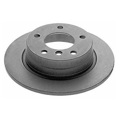  1 rear brake disk, 280x 10mm for BMW E46, MEYLE ORIGINAL Quality - BH30603 