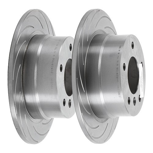  BREMTECH turbine gegroefde achterschijven 272 x 10 mm voor BMW E36 Compact - set van 2 - BH30620M 