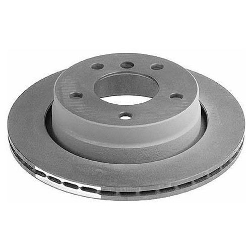  1 rearbrake disk, 276 x 19mm for BMW E46, MEYLE ORIGINAL Quality - BH30703 