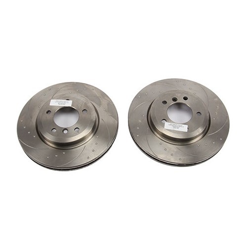 BREMTECH grooved and dimpled front discs, 300 x 24 mm, for BMW E90/E91/E92/E93 - BH30721