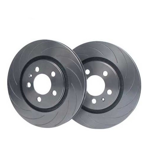  Grooved rear discs BREMTECH turbines 320 x 22 mm for BMW E46 - pair - BH30920M 