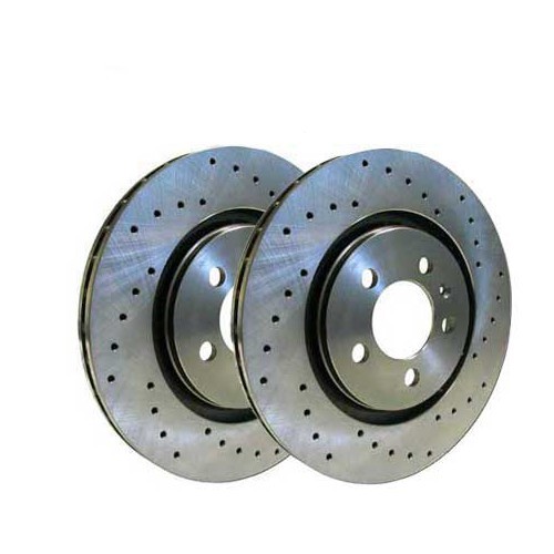     
                
                
    ZIMMERMANN drilled rear discs 300x20mm ventilated for BMW E34 - pair - BH31220Z
