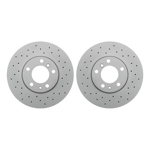 Zimmermann ventilated front brake discs 324x30mm for BMW 5 Series E39 Sedan and Touring (04/1995-03/2000) - pair  - BH31320Z