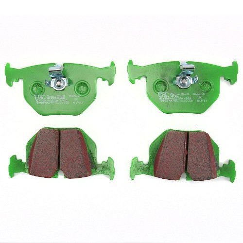 Set of EBC Green rear brake pads for BMW X5 E53 - BH40032