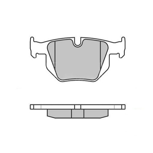 Juego de pastillas de freno traseras MEYLE para BMW E90/E91/E92/E93 6 cilindros - BH40037