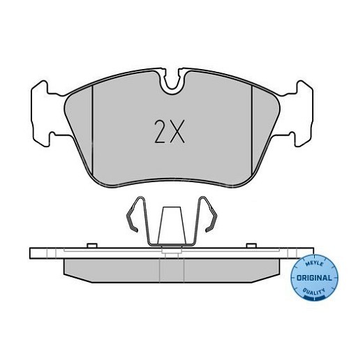  Set of MEYLE front brake pads for BMW E90 4-cylinder - BH40039-1 