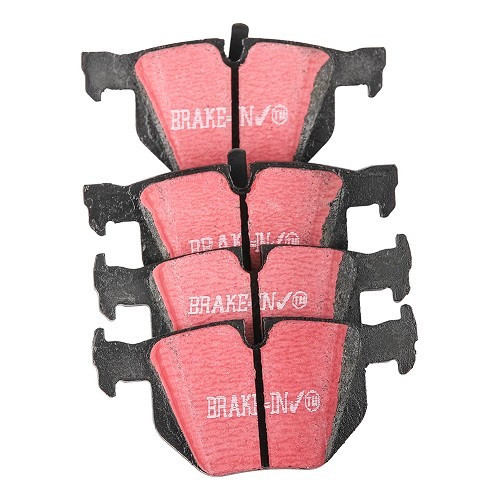  Set of EBC Blackstuff rear brake pads for BMW E90/E91/E92/E93 6-cylinder - BH40058 