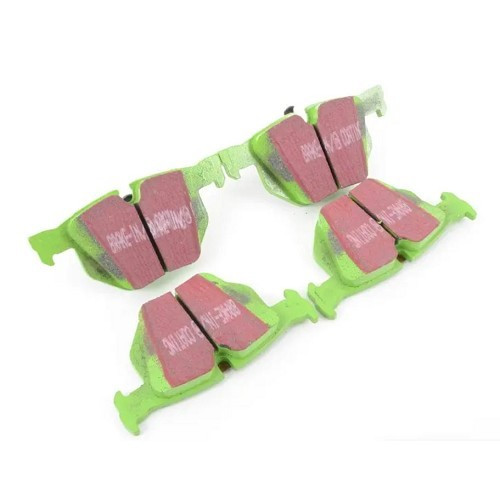 Set of EBC Greenstuff rear brake pads for BMW E90/E91/E92/E93 6-cylinder - BH40059