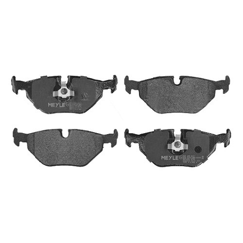 Pastilhas de travão traseiras MEYLE OE para Bmw x5 E70 (02/2006-06/2013)