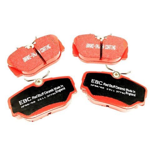  Plaquettes avant EBC Rouges pour BMW E30 - BH50003 