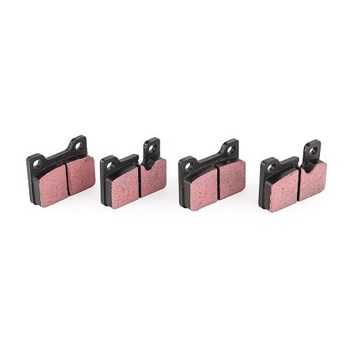  Black EBC rear brake pads for BMW E21 - BH50007 