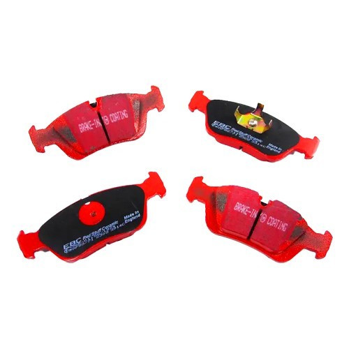  Pastilhas de travão dianteiras EBC vermelho para BMW E36 e E46 - BH50103 