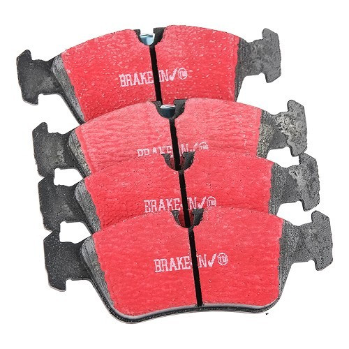  Front brake pads EBC Black for BMW Z4 (E85) - BH50106 