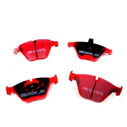  Pastilhas de travão dianteiras EBC Vermelho para BMW E60/E61 - BH50409 