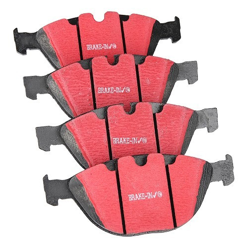  Set of EBC Blackstuff front brake pads for BMW E60/E61 - BH50410 