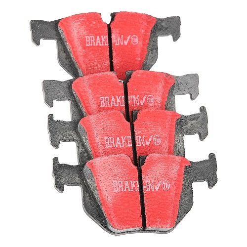  Set of EBC Blackstuff rear brake pads for BMW E60/E61 - BH50413 