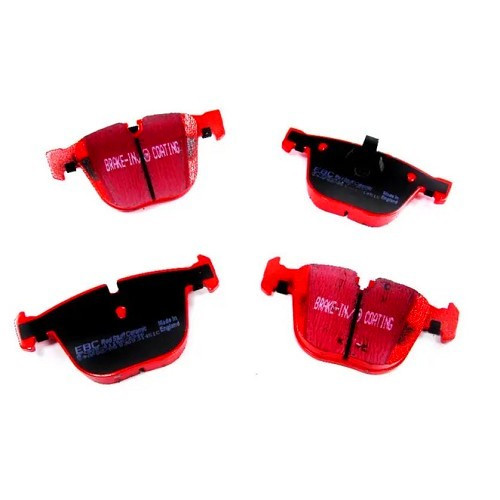  Set di pastiglie dei freni posteriori EBC Rosse per BMW E60/E61 - BH50418 