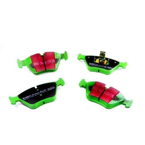  Juego de pastillas de freno delanteras EBC de color verde para BMW E46 - BH50422 