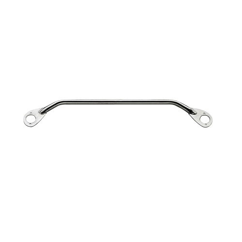  Barre antirapprochement arrière fixe en aluminium poli pour BMW Série 3 E36 Berline et Coupé M3 (03/1992-12/1998) - moteurs S50B30 S50B32  - BJ10375 