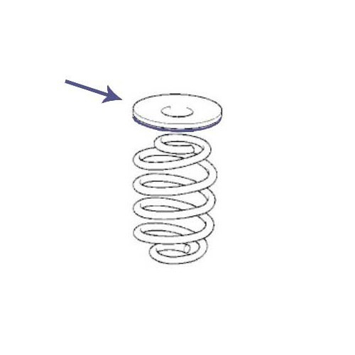 SUPERPRO Achtervering Top Shoe voor E36 / E46, 7 mm - BJ41226