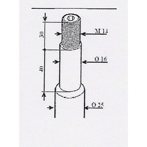 Sportdemper vooraan voor Bmw 5 Reeks E34 berline en Touring (07/1987-06/1996) - BJ44504