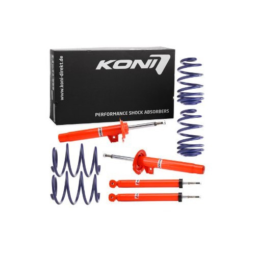 KIT amortiguador con muelle KONI STRT para BMW Serie 3 E46 Berlina, Touring, Coupé y Descapotable (04/1997-08/2006) - BJ44539