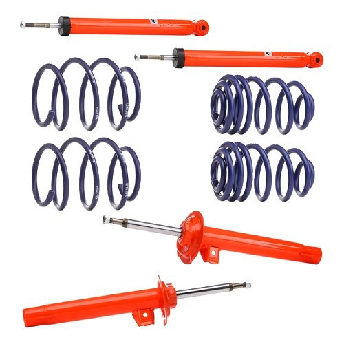  KIT schokdemper met KONI STRT veer voor BMW 3 Reeks E46 berline, Touring, Coupé en Cabrio (04/1997-08/2006) - BJ44539 