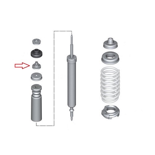 Palier inférieur de suspension arrière pour BMW E90/E91/E92/E93 - BJ50019