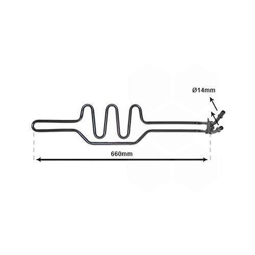  Radiatore del liquido del servosterzo per BMW serie 1 E81-E82-E87-E88 da 116i a 120i - BJ51685 