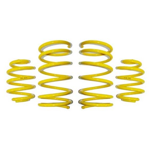  Set of 4 short ST Suspension springs for BMW E30 Cabriolet 6-cylinder - BJ56130 