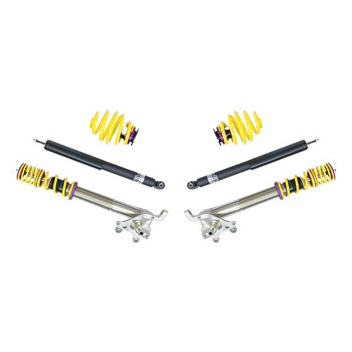  KW schroefdraad combinatieset V1 lijnuitvoering voor BMW 3 Reeks E30 (12/1981-02/1994) - met geïntegreerde naafdrager - BJ56482 