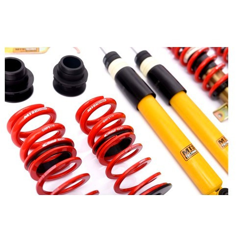 Kit combiné fileté Sport Series MTS TECHNIK pour BMW Série 3 E36 Berline Touring Coupé et Cabriolet 4 et 6 cylindres (06/1992-10/1999) - BJ56516