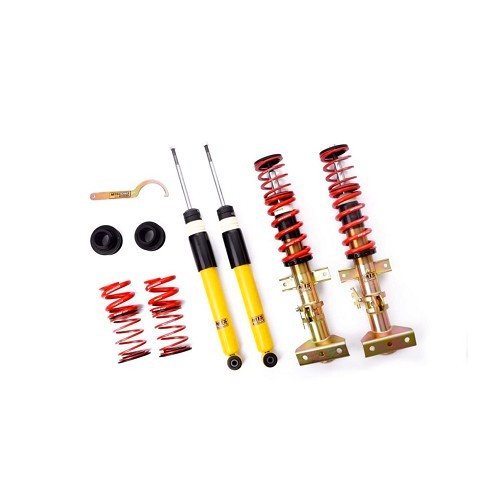  MTS TECHNIK Sport Series kit de combinação roscada para BMW 3 Series E36 Sedan Touring Coupé e Conversível 4 e 6 cilindros (06/1992-10/1999) - BJ56516 