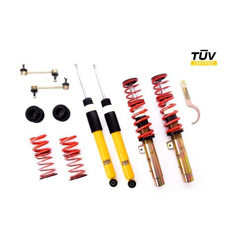  Kit combiné fileté Sport Series MTS TECHNIK pour BMW Série 3 E46 Berline Compact Touring Coupé et Cabriolet 4 et 6 cylindres (04/1997-08/2006) - BJ56521 