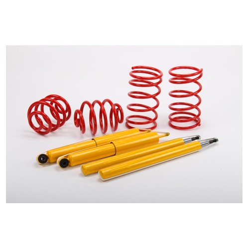 Sport suspension kit -60/-40mm MECATECHNIC selection for BMW 3 Series E30 6 cylinders - strut 45mm
