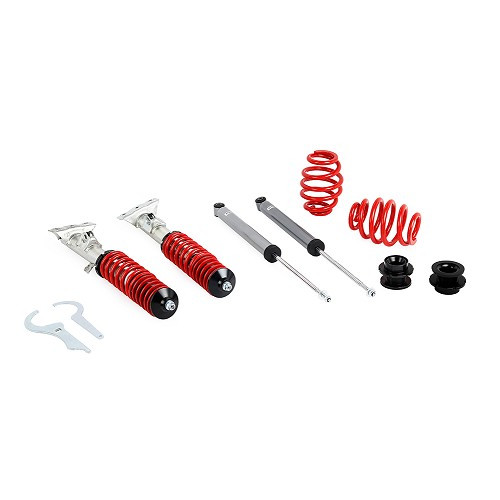  Kit de combinação roscada para BMW 3 Series E36 Touring Sedan Coupé e Convertible 4 e 6 cilindros (06/1992-10/1999) - Selecção MECATECHNIC - BJ77025 