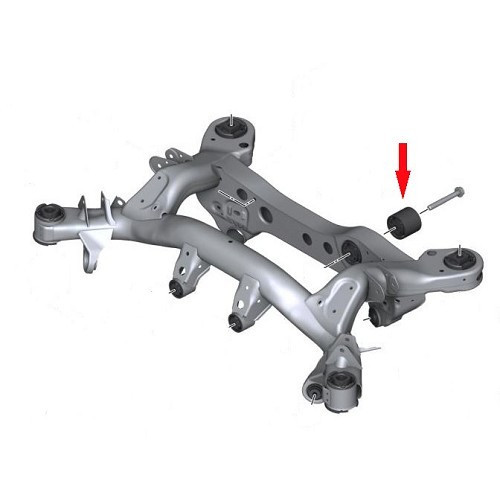 Paraurti posteriore rinforzato su portapacchi MEYLE HD per BMW Serie 1 E81 E87 E87LCI Berlina E82 Coupé e E88 Cabriolet diesel (07/2005-10/2013) - cambio manuale - BJ80024