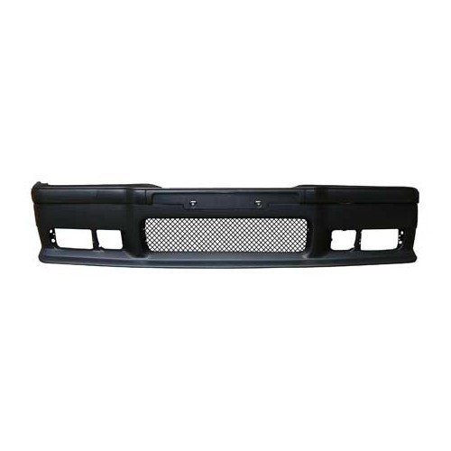 Front bumper look M3 in ABS with integrated fixed spoiler for BMW series 3 E36 (10/1990-07/2000)