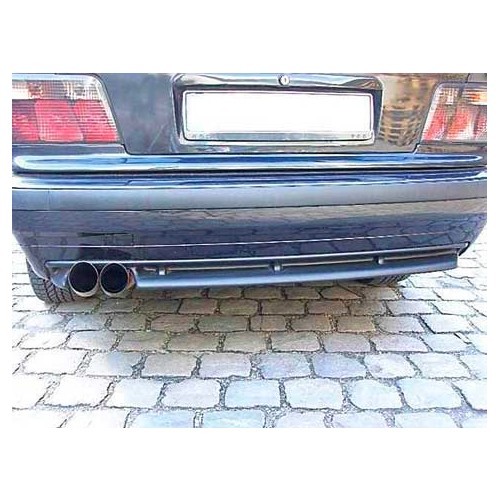 Difusor traseiro M3 look em ABS para BMW 3 Series E36 Sedan Touring Coupé e Convertible (11/1989-12/1999) - BK51220