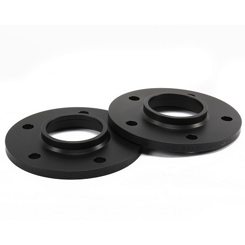  Alargadores de alumínio 10mm para furo BMW 5x120mm cubo 74,1mm, o par - BL30509 