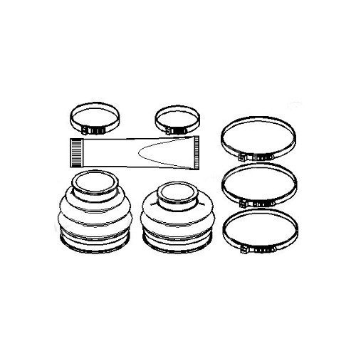  Universal joint bellow kit for BMW Z3 (E36) - BS00321 