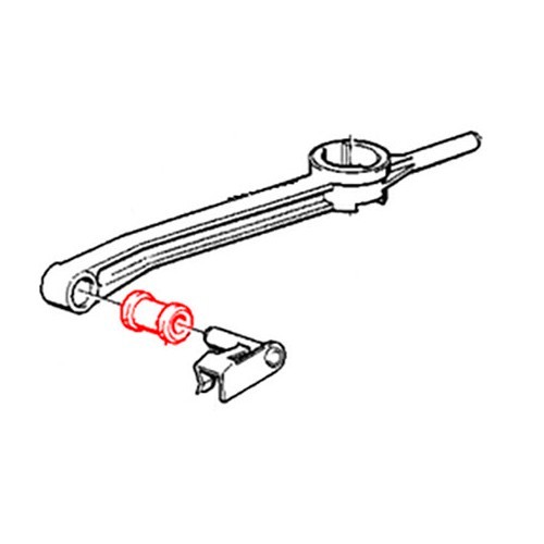  Anel para braço de controlo de caixa de velocidades manual para BMW E36 - BS10314 