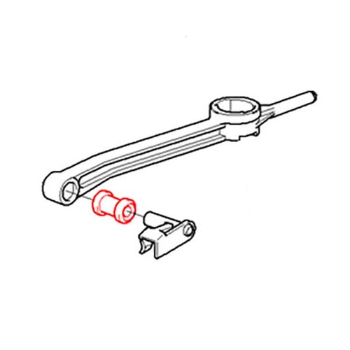 Anel para braço de controlo de caixa de velocidades manual para BMW E46 - BS10316