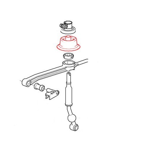 Soufflet de bras de commande de boite à vitesses BMW E36 - BS10324