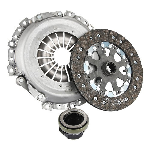  Complete LUK clutch kit for BMW E34 518i with air conditioning, 216mm diameter - BS37040 