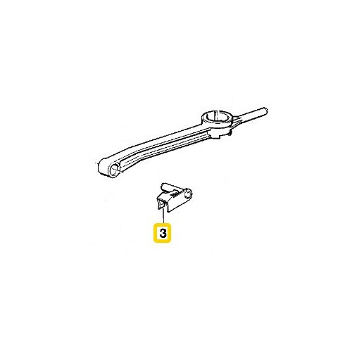 Borgpen versnellingspook voor Bmw 5 Serie E34 (03/1987-06/1996) - BS37701