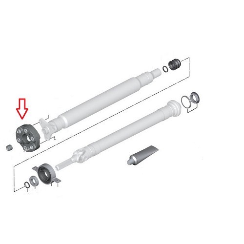 Flektor Getriebe 140 mm für BMW E81-E82-E87-E88 - BS40048